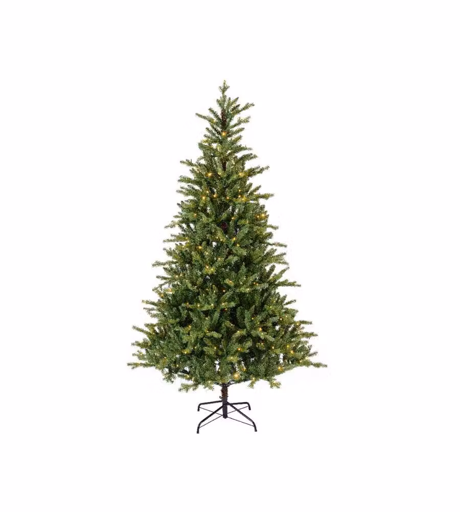 Everlands Albero di Natale Allison LED Preilluminato Realistico - 240cm
