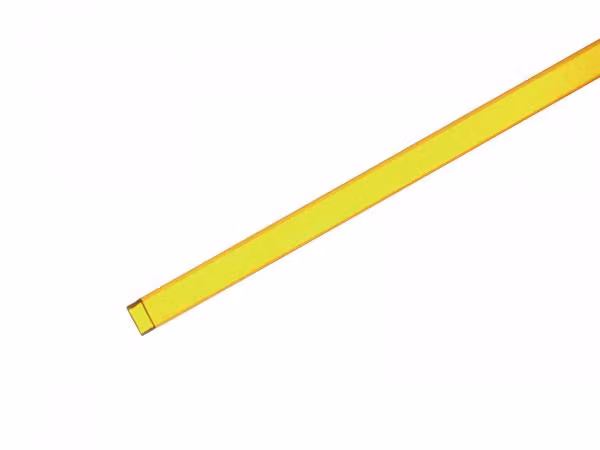 EUROLITE tubo vuoto 10x10mm giallo 2m