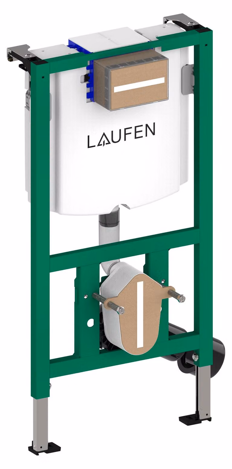 LAUFEN INEOLINK élément dinstallation, avec réservoir de chasse pour WC suspendu, hauteur de construction basse 980mm, H9271040000001, H9271040000001