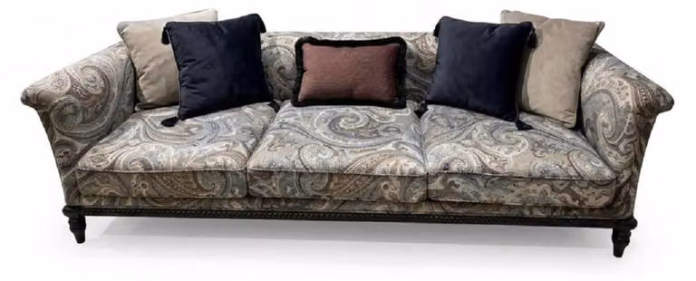 Divano componibile: divano a 3 posti, poltrona. Design moderno, imbottitura di alta qualità, stile intramontabile