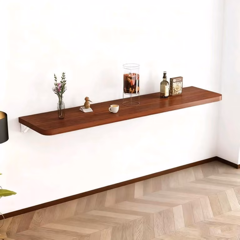 Tavolo pieghevole da parete, ideale per la casa e l'ufficio