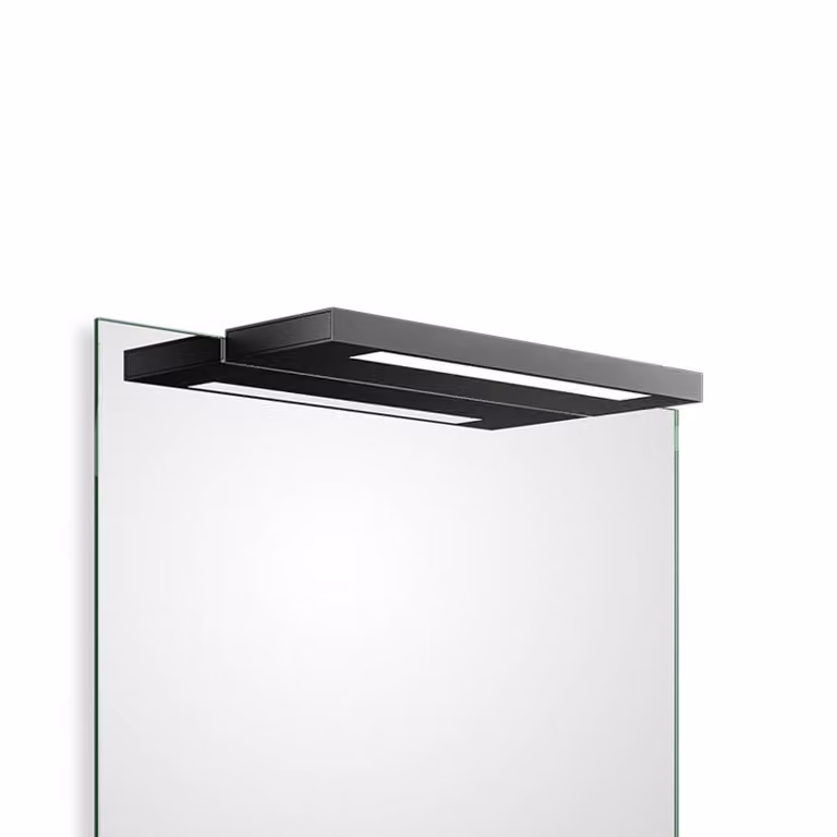 Decor Walther Applique da parete Slim 1-34 N, Nero, Bagno, Alluminio, Moderno, Applique