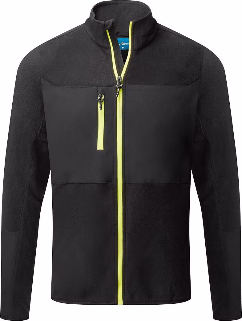Ev4 Stretch Fleece - Taglia Xxxl - Nero - Portwest
