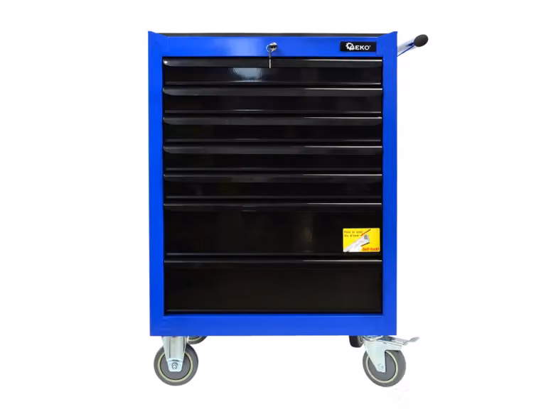 Carrello da officina per utensili con 7 cassetti
