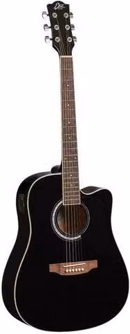 Chitarra acustica ranger cw eq black 06216610