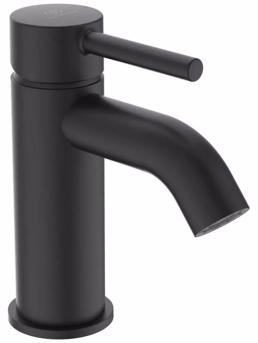 Ideal Standard miscelatore per lavabo Ceraline proiezione 100mm BC193XG Nero (Silk Black)