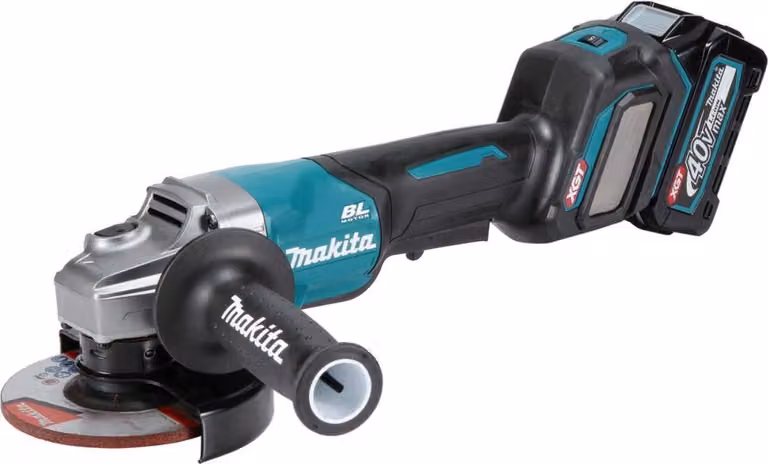 Smerigliatrice angolare a batteria Makita XGT 40 V max - 125 mm - 3.000 - 8.500 giri/min