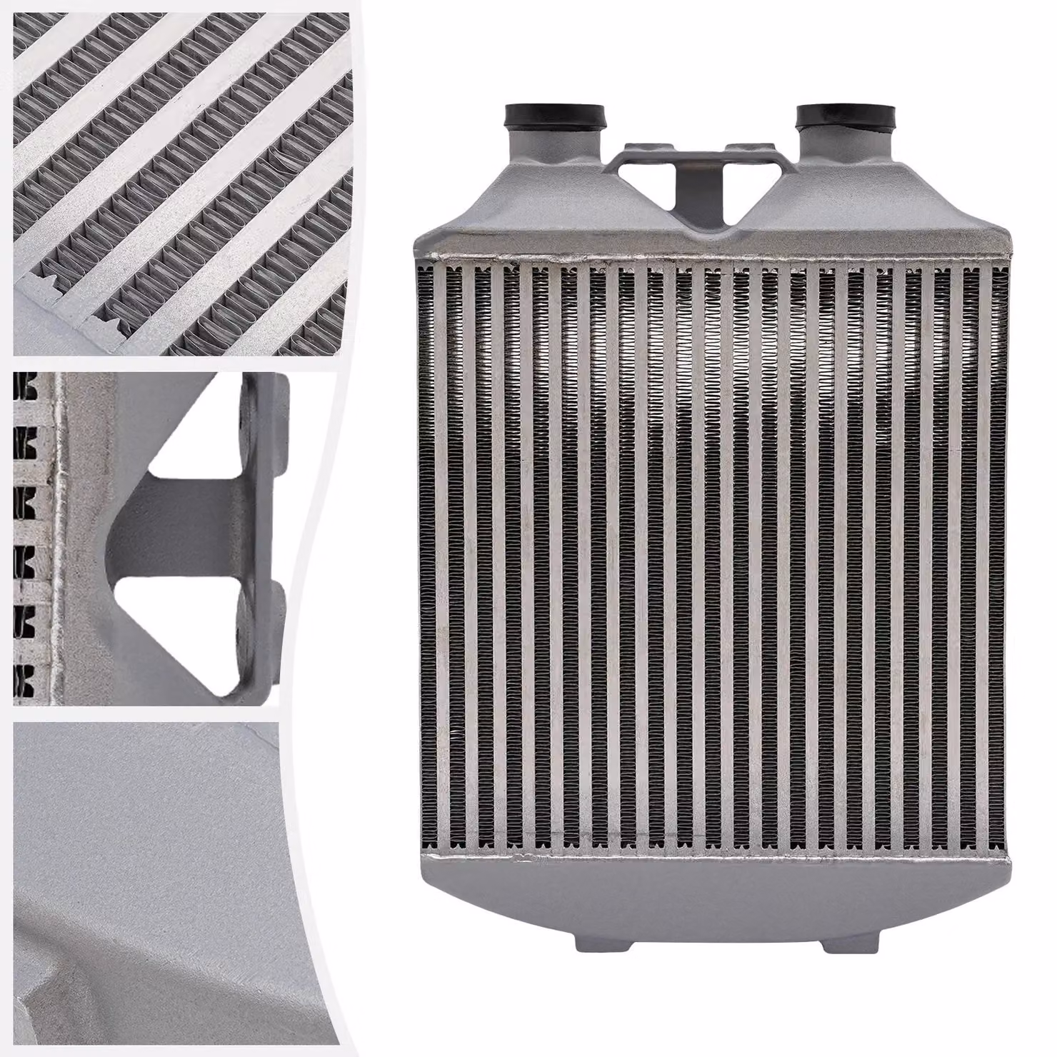 Intercooler in lega di alluminio - 78x40x7 cm - Pressione di esercizio: 60 psi - Scambiatore di calore