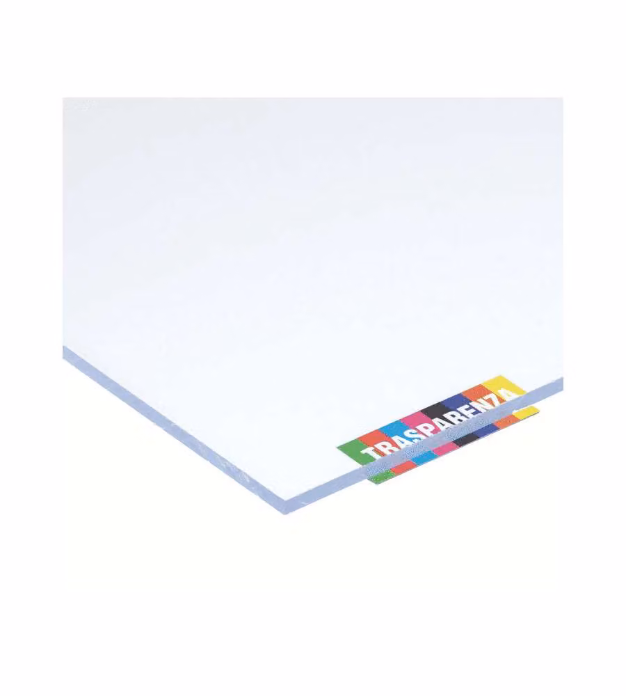Vetronova Pannello Polistirene Trasparente 50x150 cm Spessore 5 mm