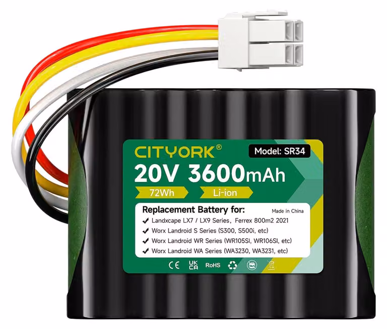 Batterie di ricambio, capacità 3600mAh, compatibili con diversi modelli, 1 pezzo, 1 pezzo
