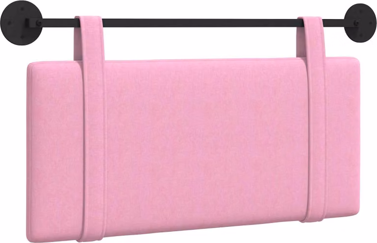 Testiera sospesa Rosa Tessuto