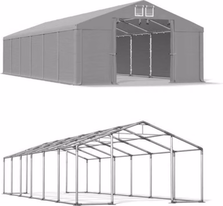 8x12 grigio Magazine Tenda WINTER MSD