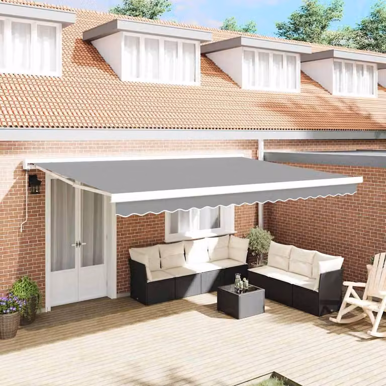 Maison Exclusive - Struttura della tenda Bianco 450 × 300 cm Alluminio