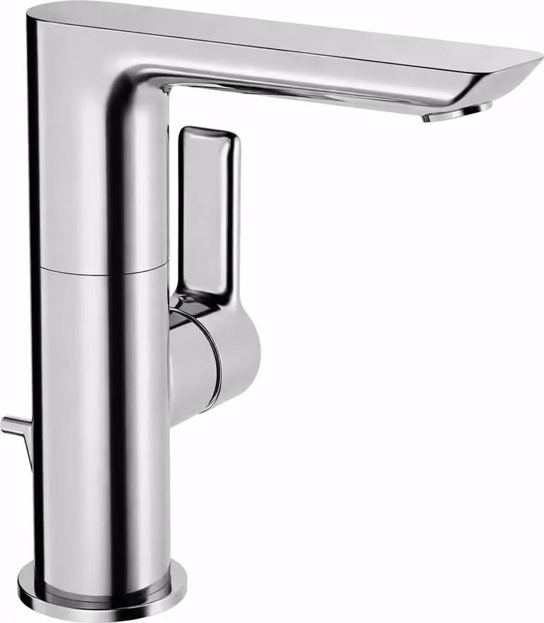 Miscelatore lavabo Hansa LIGNA 5530 Set di valvole di scarico Sporgenza 116 mm Cromo, 1 pz.