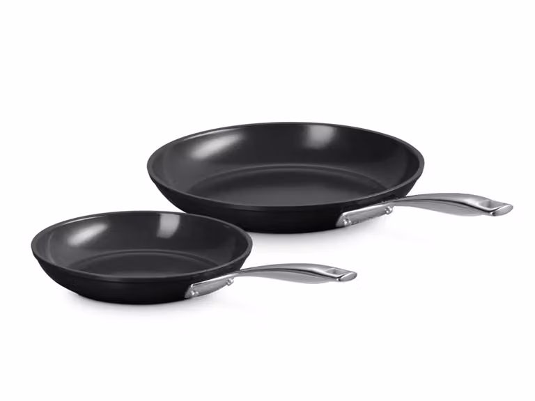 Non-Stick Padella Basse 24/28 cm - Set da 2