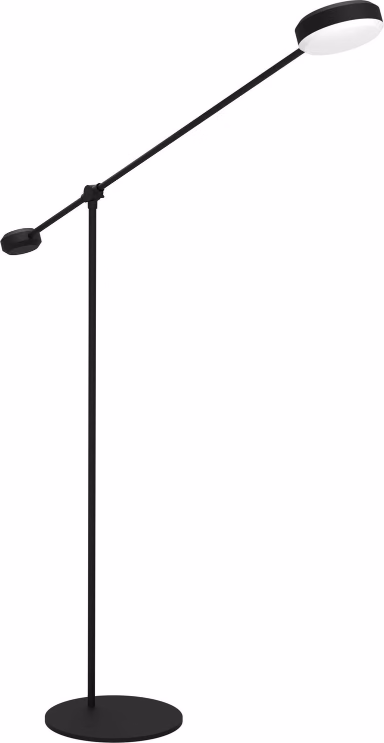 Eglo 900354 CLAVELLINA Lampada da terra LED 24W bianco nero bianco caldo dimmerabile