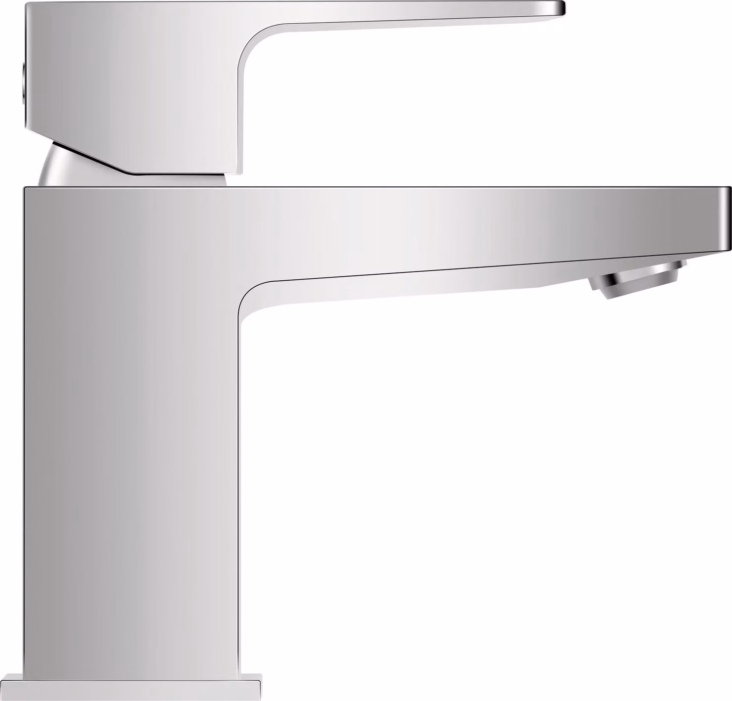 Duravit Manhattan Mitigeur monocommandé pour lavabo, sans garniture découlement, avec FreshStart, chrome, MH1011002010, MH1011002010