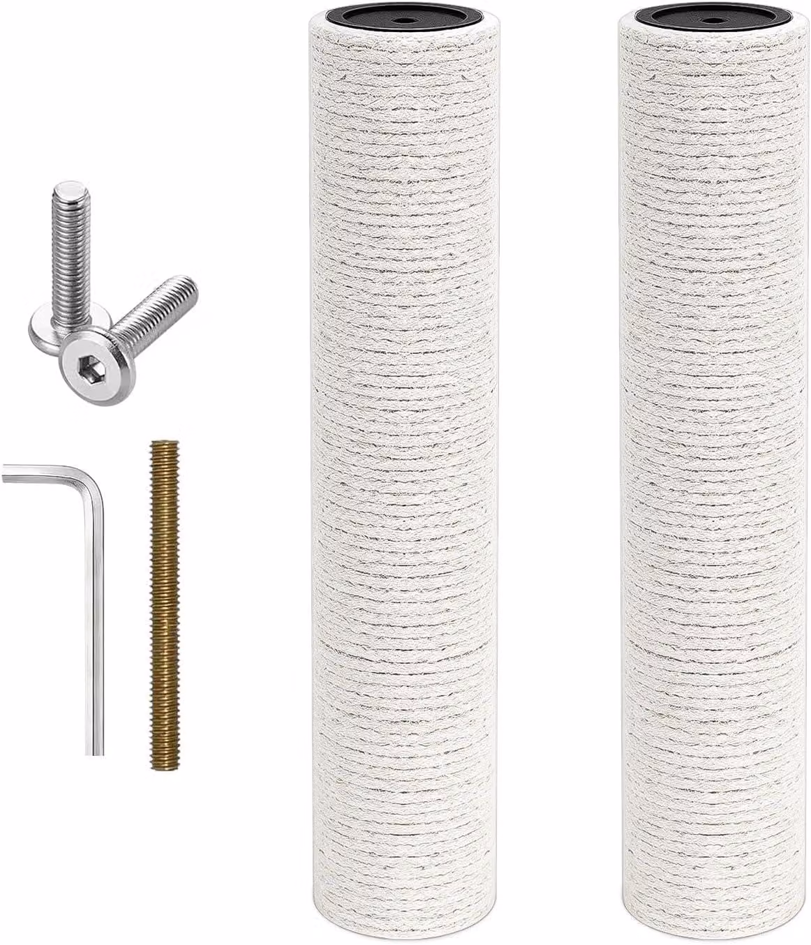 Pilastro in sisal, diametro 6 cm, lunghezza 40 cm, ricambio per tiragraffi