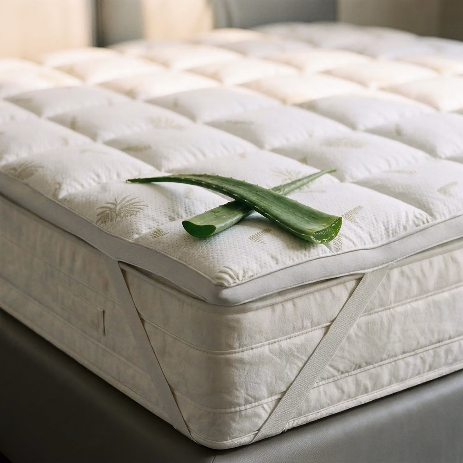 Topper benessere con elastici