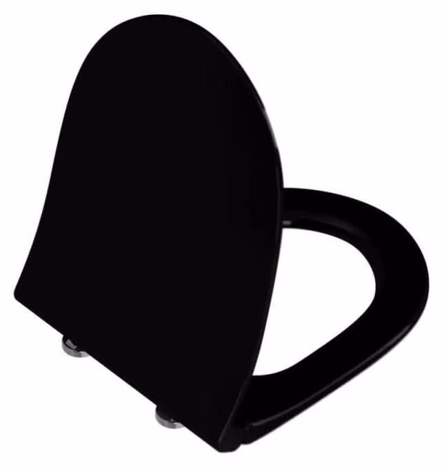 Sedile per WC Vitra L300 Black slim, softclose