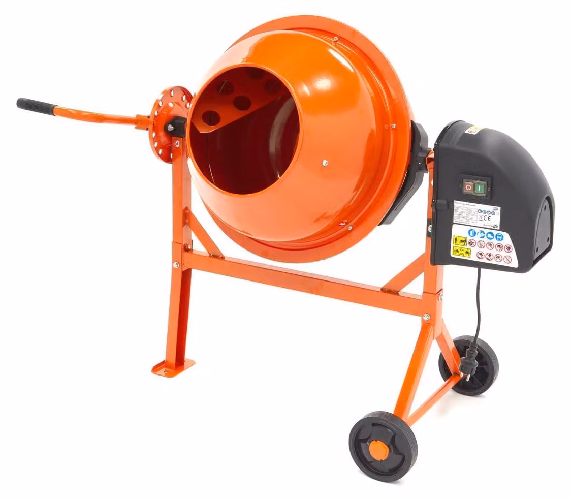 Betoniera 63 litri 27,5 giri/min 650 W 230 V Miscelatore Betoniera Miscelatore