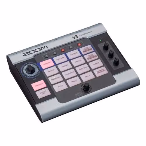 Multieffetto vocale Zoom V3 Silver e Black – 3