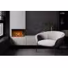 Camino elettrico angolare Acantha Aspire 50 Corner, 3D LED, 49×55,5×23,5 cm, per parete multimediale, 1/2 kW, telecomando