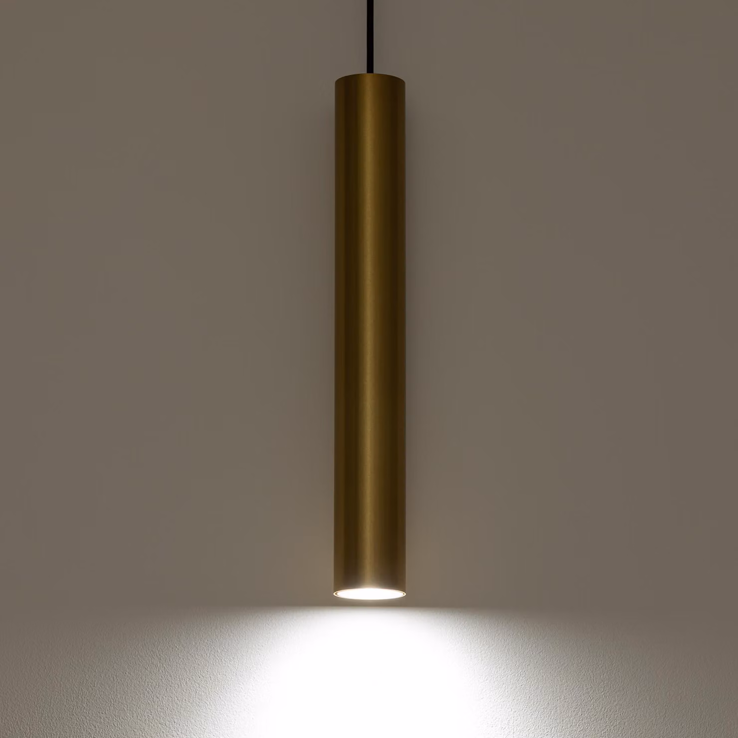 Lampadario EYE ottone-nero 1xGU10x10W ottone, dimensioni: 120x5x5 cm, IP20, Nowodvorski Lighting