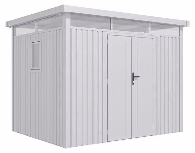 Casetta da giardino G21 Atlanta 676 - 294 x 230 cm, argento metallizzato