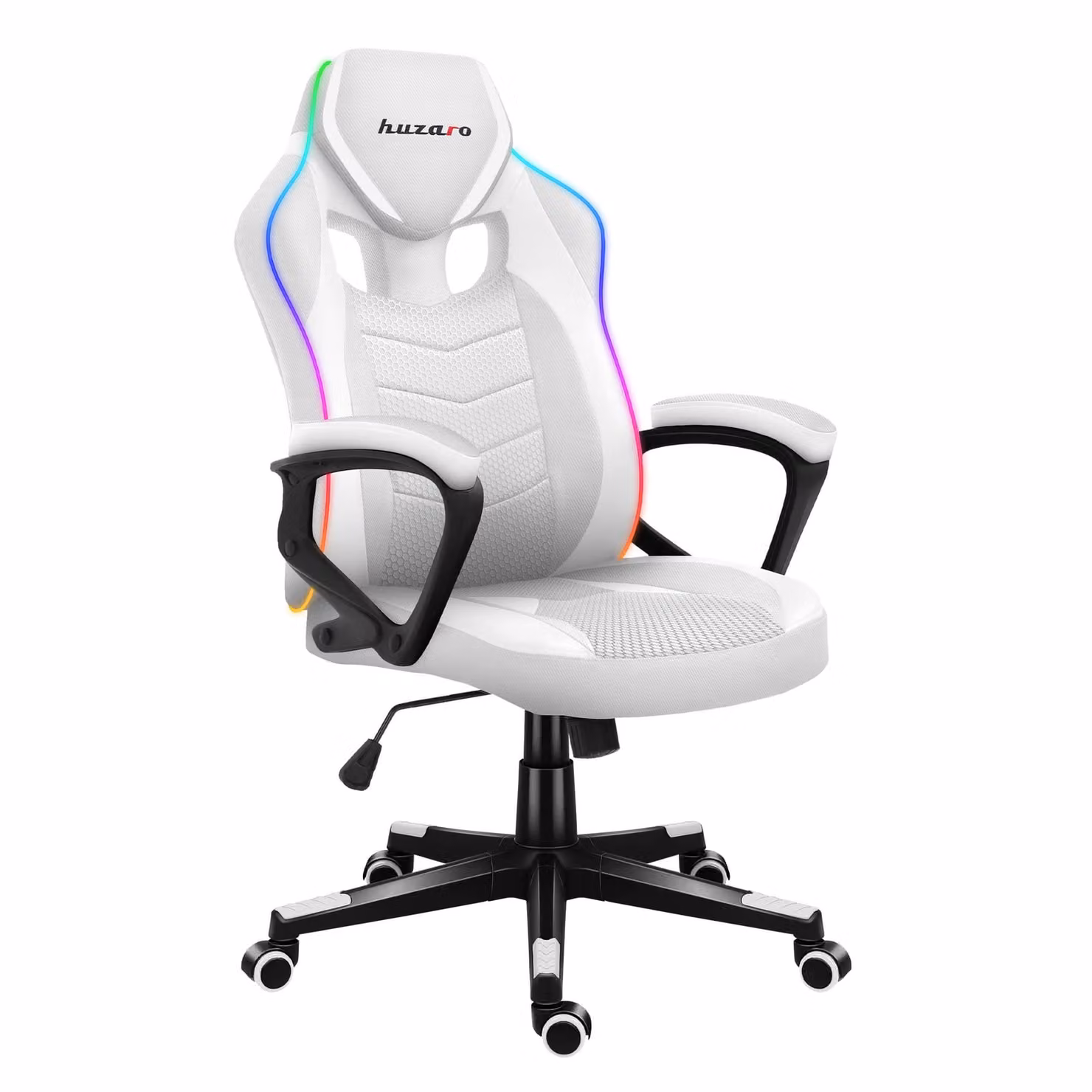 Huzaro Force 2.5 RGB WHITE MESH gaming chair
