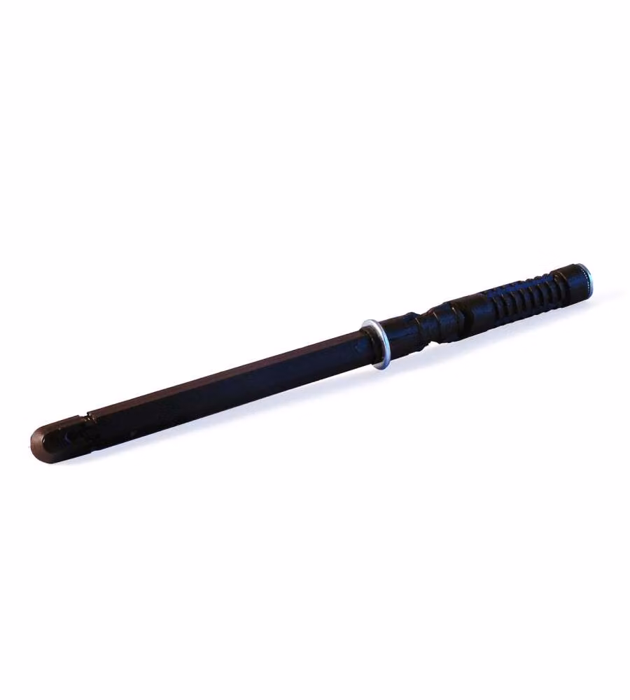 Reggimensola a scomparsa plastificata - Diam. 10 x 100 mm.