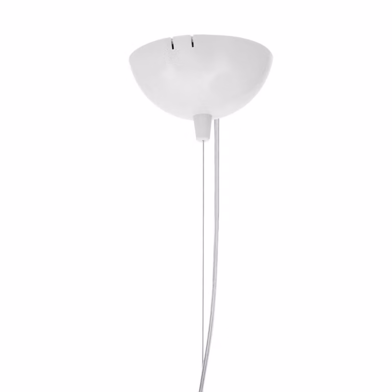 Kartell Lampada a sospensione Bellissima, Bianco / Opale, Soggiorno / Sala da pranzo, Plastica, Design, Lampada a sospensione