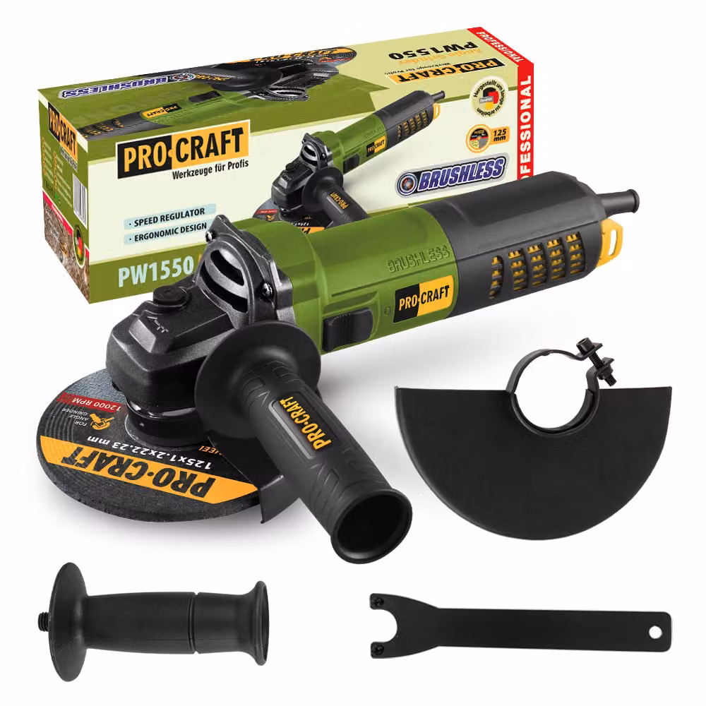 Smerigliatrice angolare Procraft PW1550