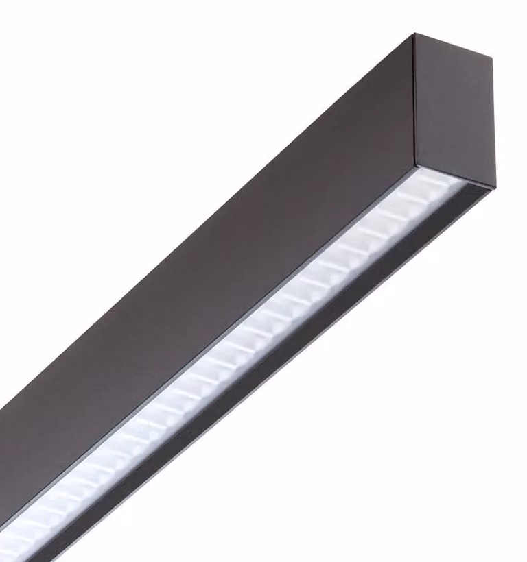 ARELUX XUNO: Sistema di illuminazione a soffitto o sospeso, 60W, 220-240V AC, CRI 90, 1480mm, IP20, 60°, UGR
