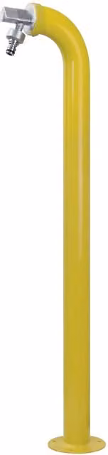 Fontana da Giardino con Rubinetto Belfer 42/PS Giallo in Metallo