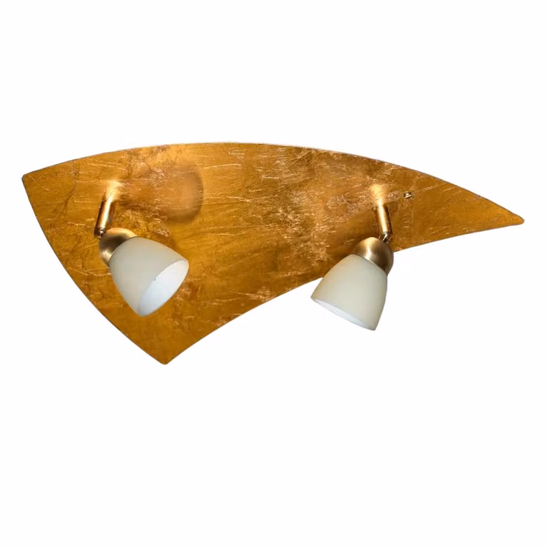 Busch Plafoniera soffitto ELEGANCE, dimmerabile, Ottone / Oro, Soggiorno / Sala da pranzo, Metallo, Moderno, Plafoniera