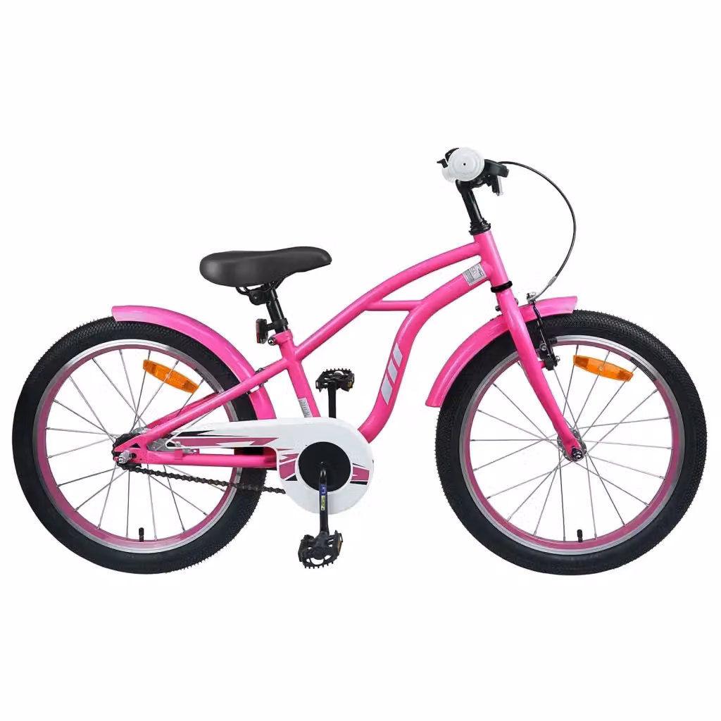 Bicicletta per bambini DESIGN IN da 18 pollici, colore rosa – 2