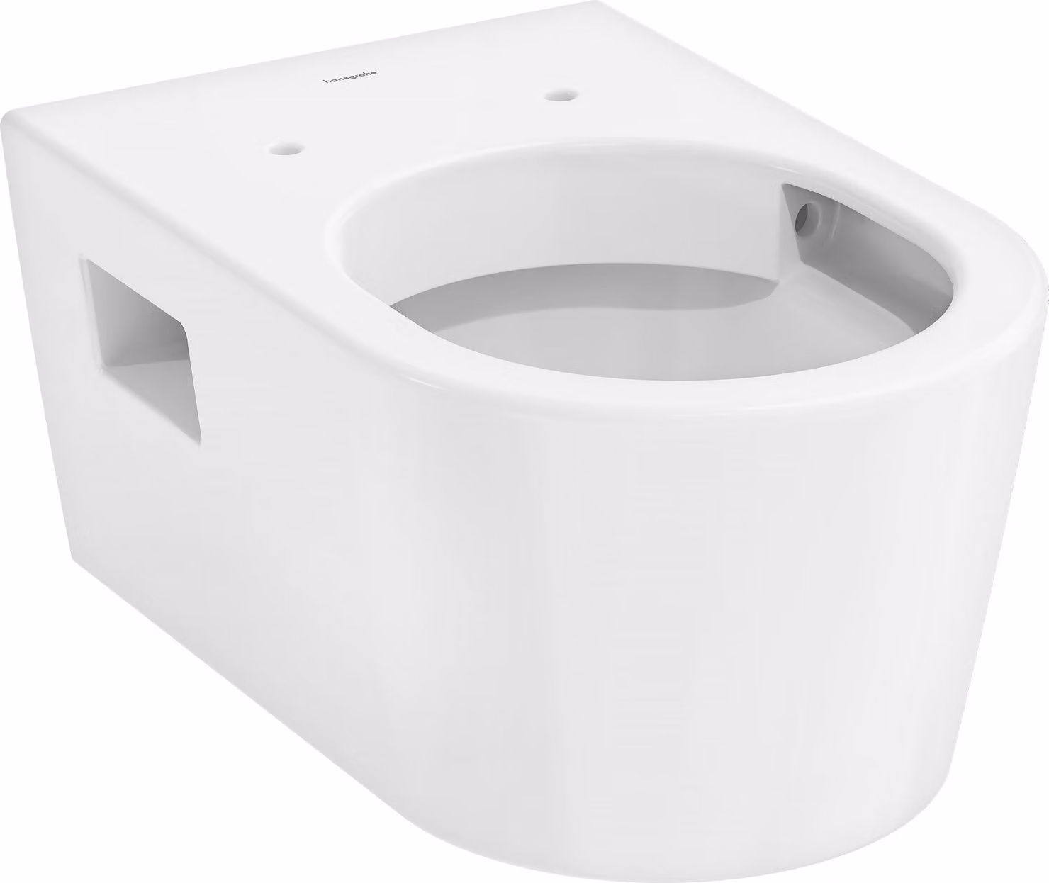 hansgrohe EluPura Original S WC suspendu, SmartClean, AquaChannel Flush, 360x540mm, blanc, 61178450, 61178450