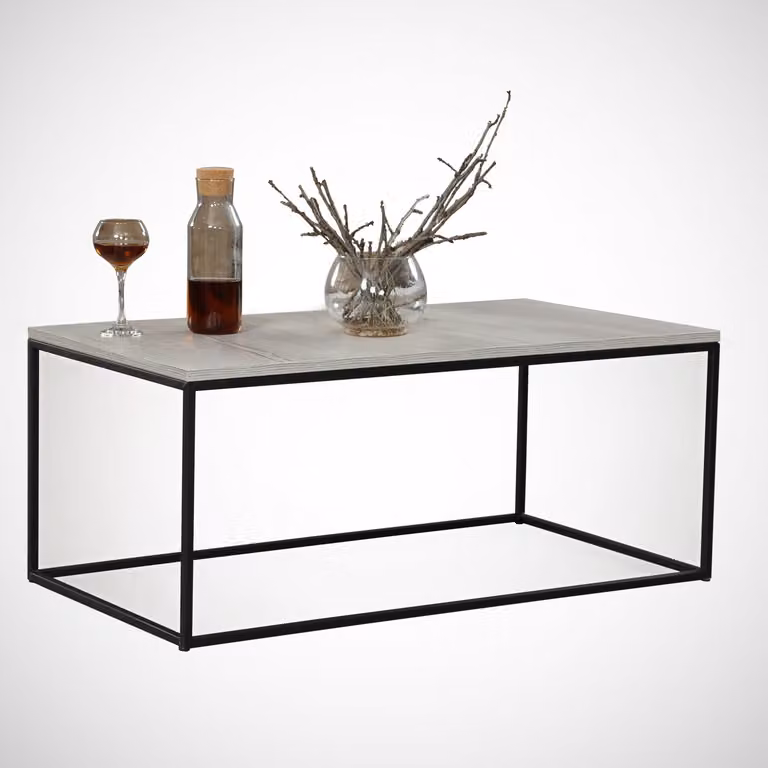 Skye Decor, Cosco - Sea Oak, tavolino, quercia marina, 100% pannelli truciolari rivestiti in melamina, 95 x 55 x 43 cm