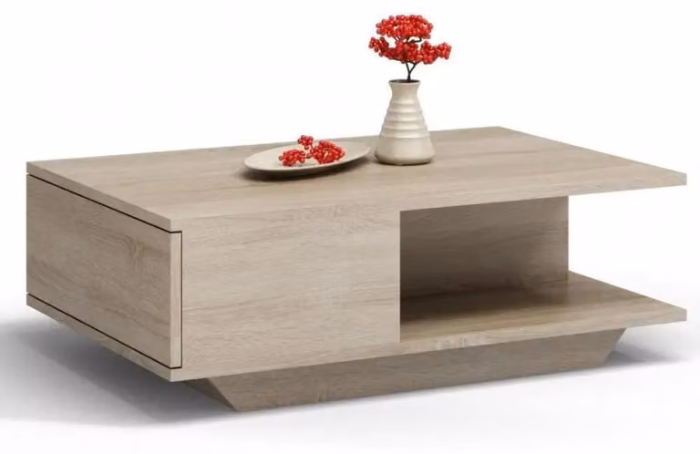 Tavolino da soggiorno CUIFEN - rovere sonoma