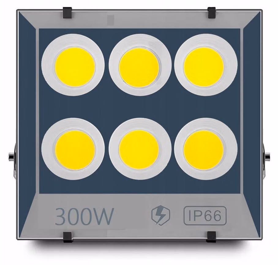 Lampada Alogena A Led 300W Riflettore Per Edilizia, Giardino, Magazzino