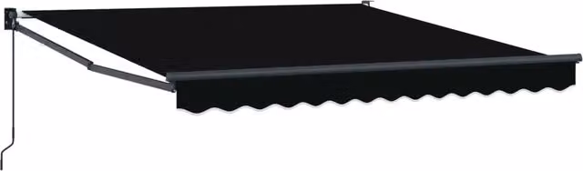 Tenda da Sole | Tenda parasole Nero 300 x 250 x 165 cm Poliestere