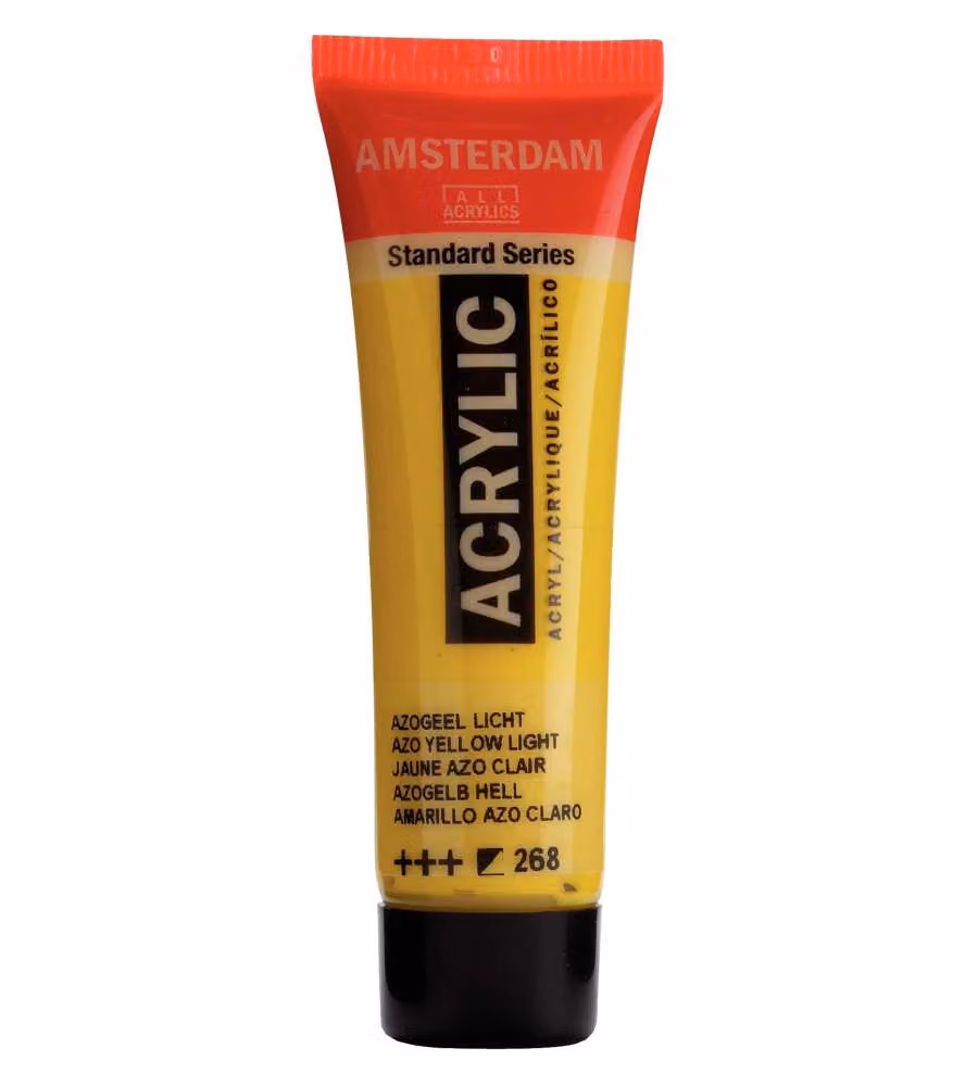 Colore acrilico Amsterdam 20 ML Giallo Azo