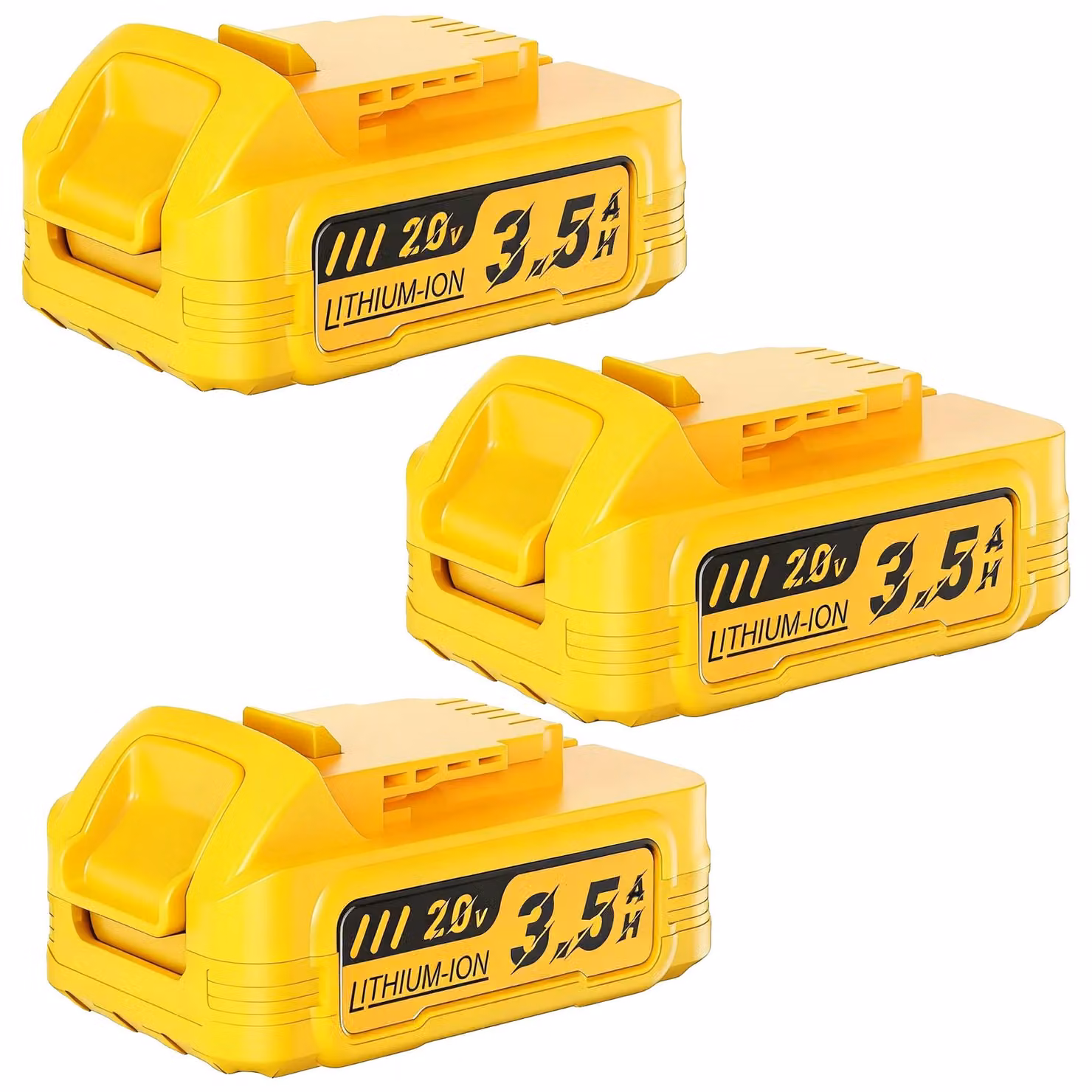 Batteria di ricambio, capacità 3500 mAh, compatibilità universale, 3BAT