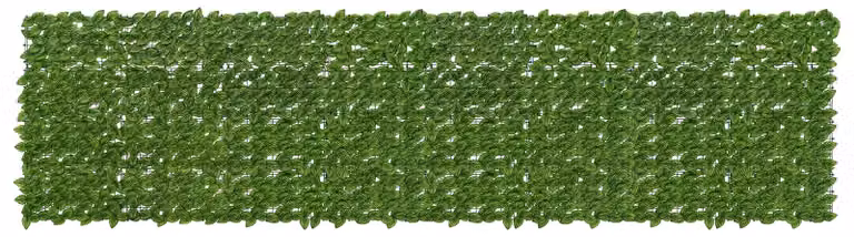 Schermo per balcone con foglie Verde e Giallo 400 x 100 cm