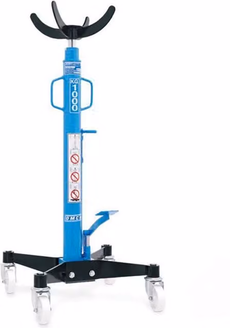 Sollevatore idraulico da fossa sottoponte OMCN SIF2/73 in acciaio blu, capacità 1000 kg
