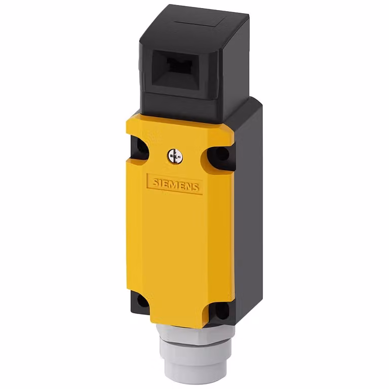 Interruttore di posizione di sicurezza Siemens con custodia in metallo da 40 mm, EN 50041, 1N/2C 3SE51150QV101AD1