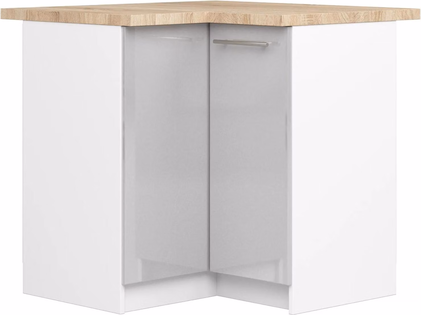 Akord Pensile Cucina Oliwia Bianco Lucido 90X46X85 Cm