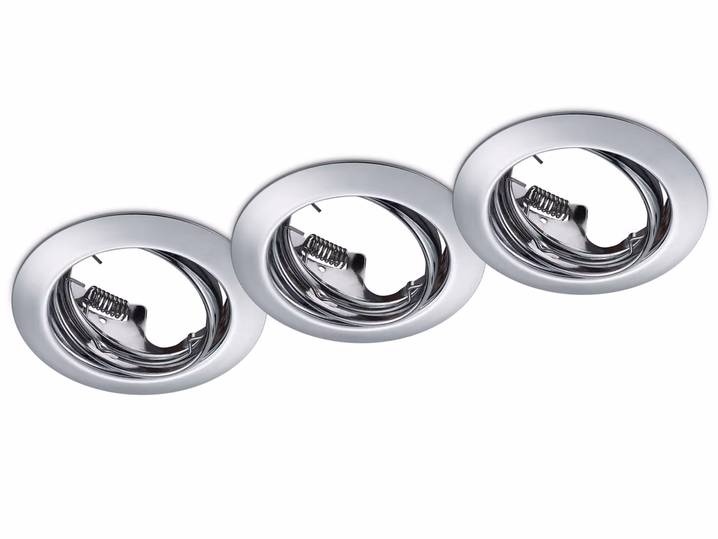 Apparecchio di illuminazione da incasso JURA silver Trio 650100306
