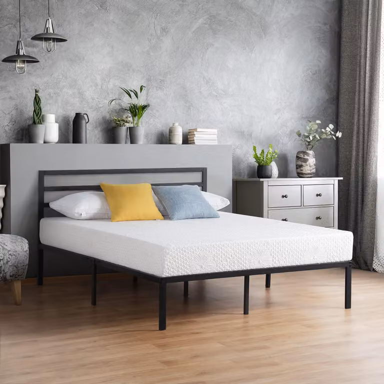 Materasso in schiuma a cellule aperte, 20 cm di spessore, con strato in gel, dimensioni 90x200 cm, colore bianco, materasso arrotolabile